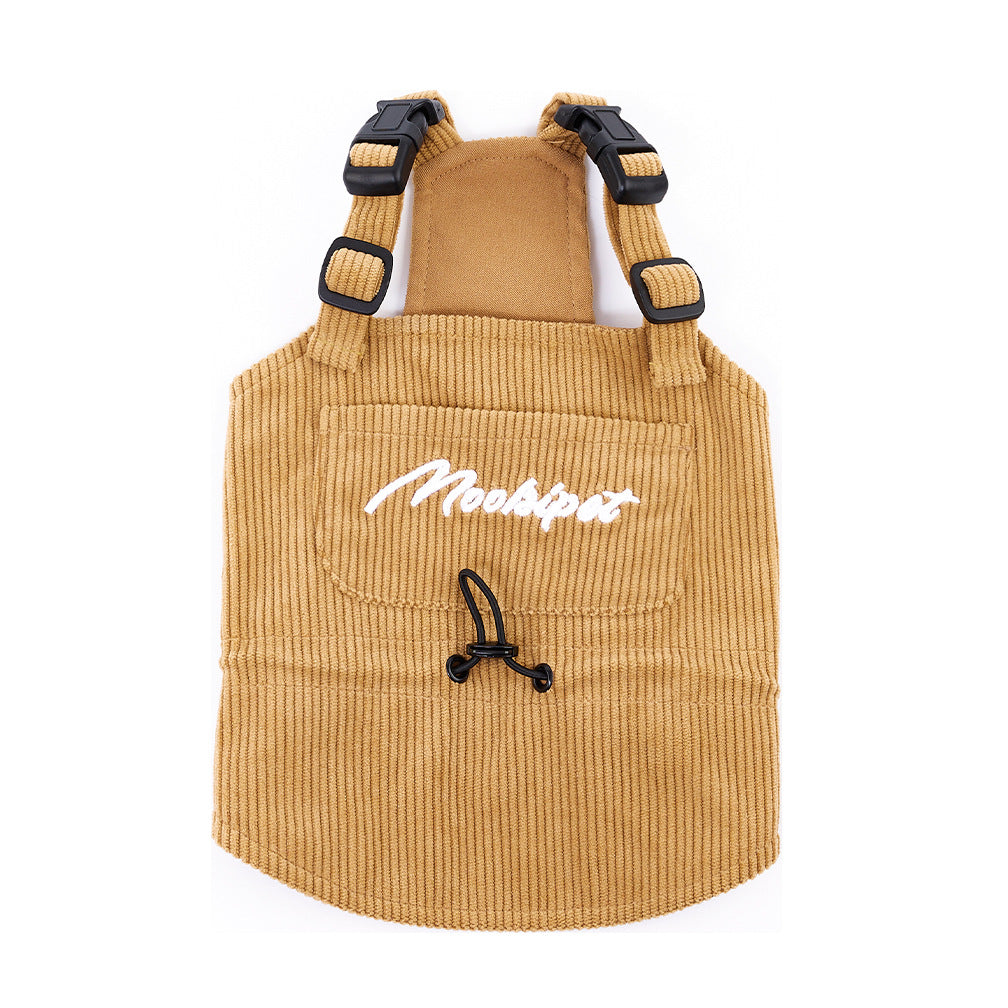 KFX-9860797 Pet Tooling Strap for Small and Medium-sized Dogs in Brown - Available in Multiple Sizes