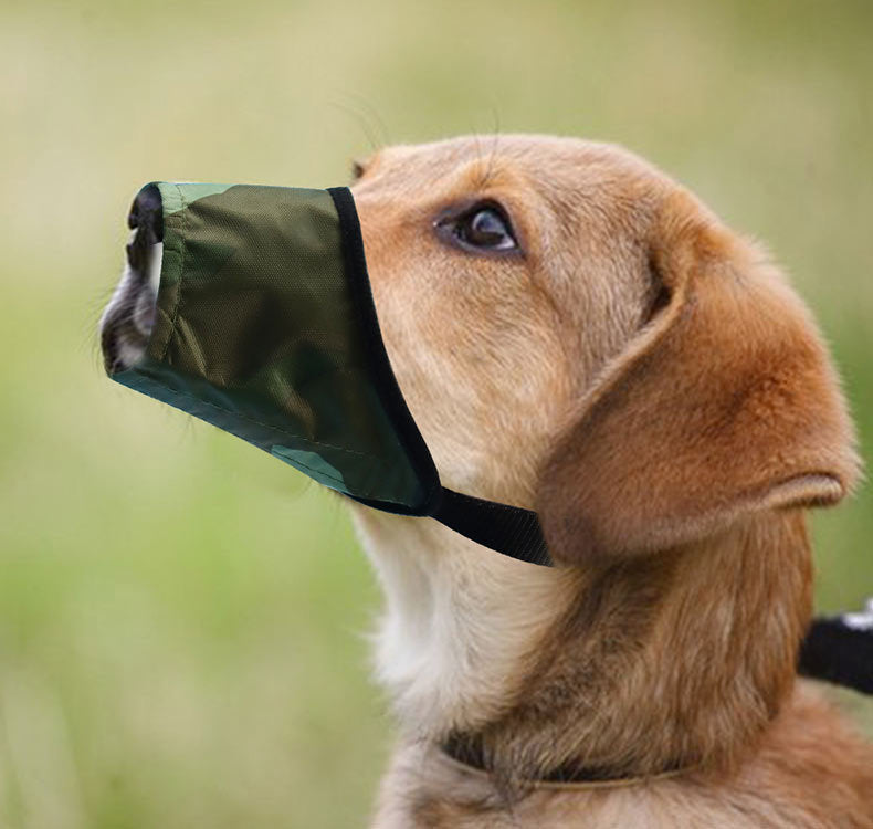KFX-9861693 Waterproof Anti-Bite Dog Mouth Cover for Bark Control - Available in Multiple Colors