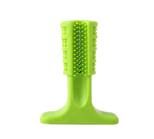 KFX-9865021 Pet Dog Grinding Toothbrush in Blue, Green, and Black – Three Size Options Available
