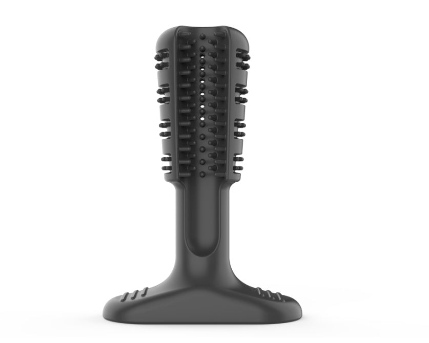 KFX-9865021 Pet Dog Grinding Toothbrush in Blue, Green, and Black – Three Size Options Available