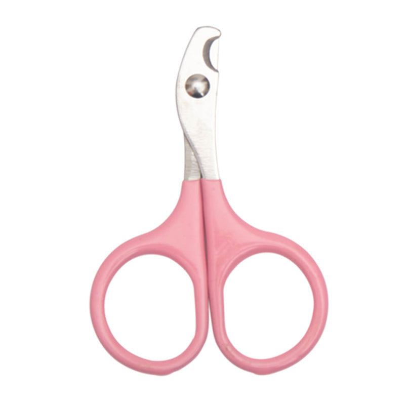 KFX-9865661 Professional Pet Nail Clippers for Small Dogs and Cats - Stainless Steel Blades with Comfortable Grip