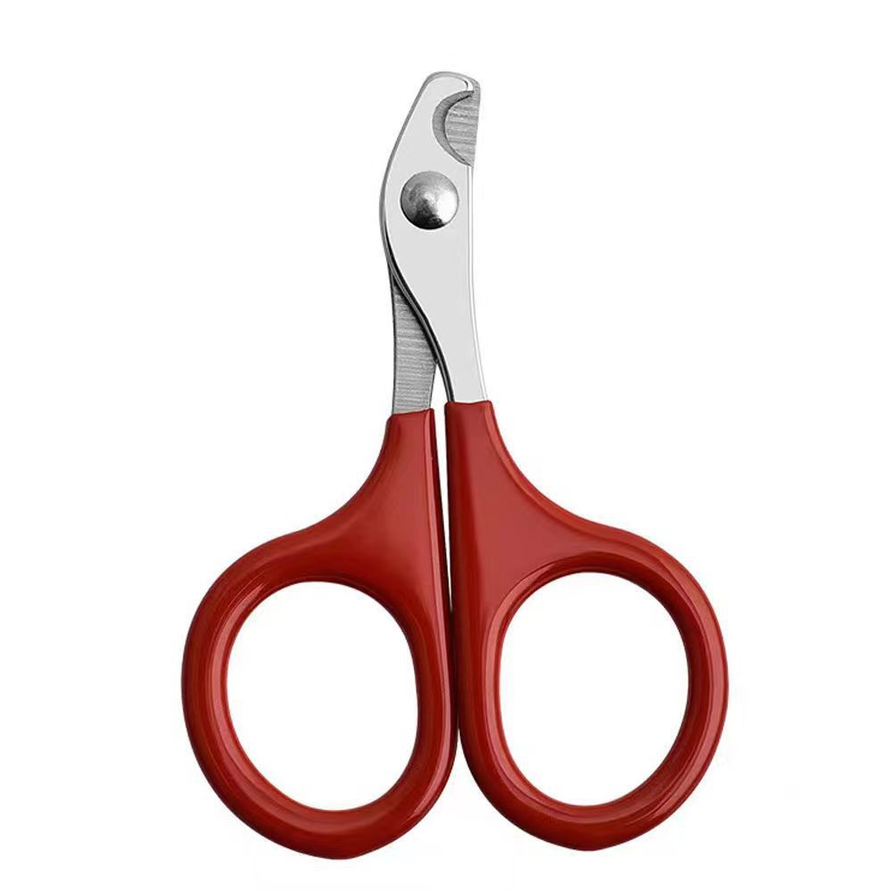 KFX-9865661 Professional Pet Nail Clippers for Small Dogs and Cats - Stainless Steel Blades with Comfortable Grip