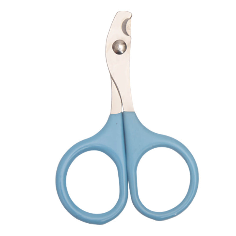KFX-9865661 Professional Pet Nail Clippers for Small Dogs and Cats - Stainless Steel Blades with Comfortable Grip