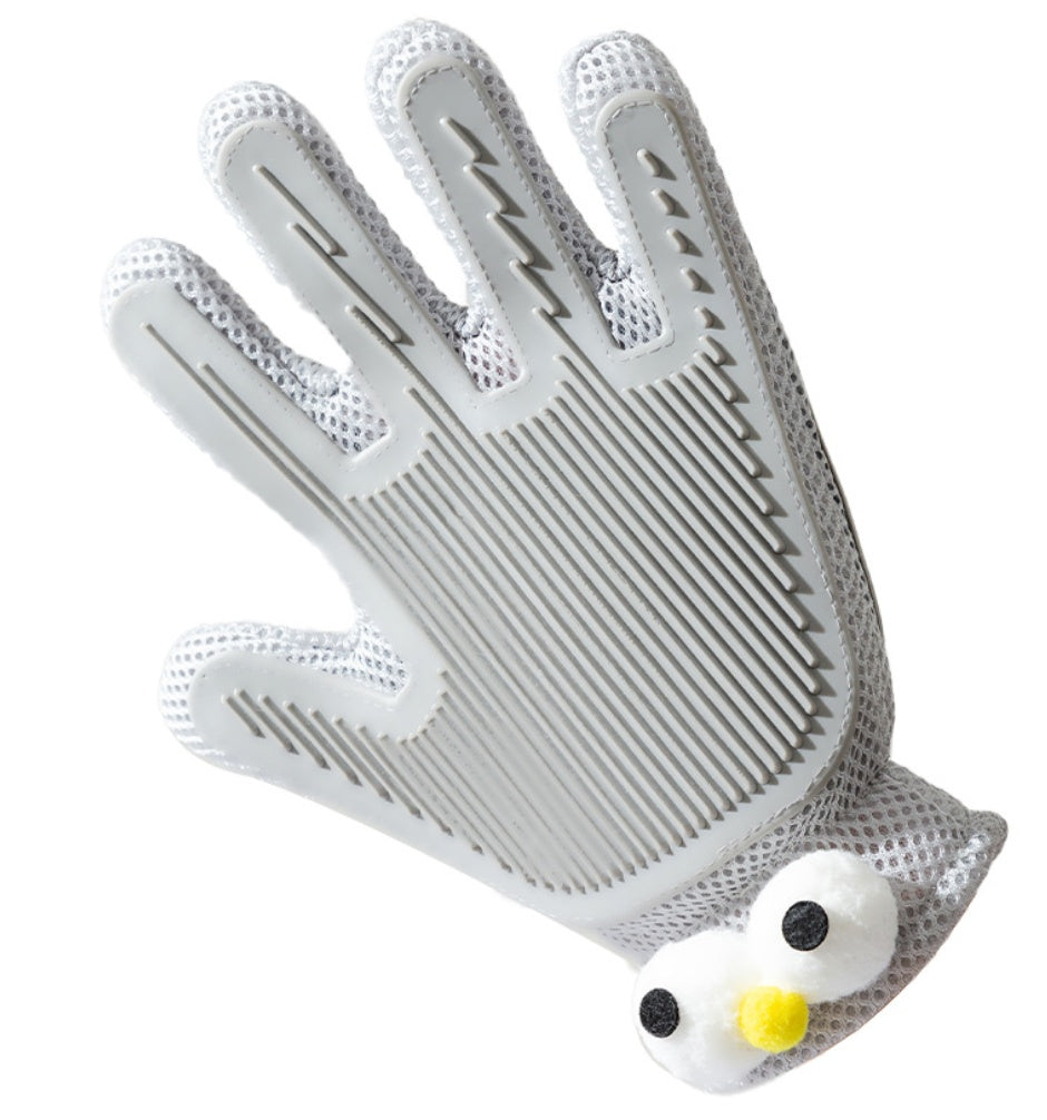 KFX-9869757 Cat Grooming Gloves and Brushes for Hair Removal and Massage