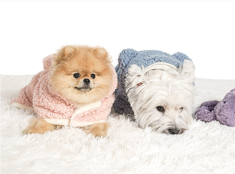 KFX-9870525 Cozy Bear Cloak Blanket for Dogs and Cats in Multiple Colors