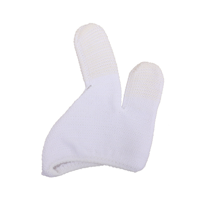 KFX-9871805 Pet Finger Toothbrush for Dogs and Cats - Soft Silicone Tooth Cleaning Finger Cover