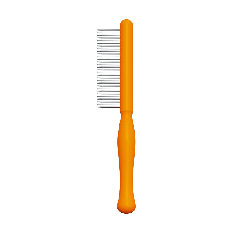 KFX-9881277 Long Haired Cat Fine Tooth Comb - ABS & Stainless Steel, Lightweight, Multiple Color Options