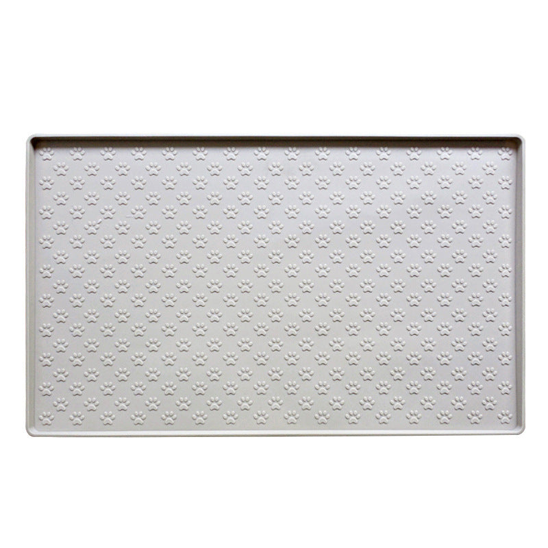 KFX-9881533 Waterproof Silicone Pet Mat for Dogs and Cats - Easy to Clean, Square Design in Various Sizes and Colors