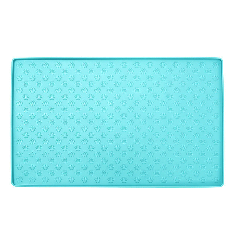 KFX-9881533 Waterproof Silicone Pet Mat for Dogs and Cats - Easy to Clean, Square Design in Various Sizes and Colors