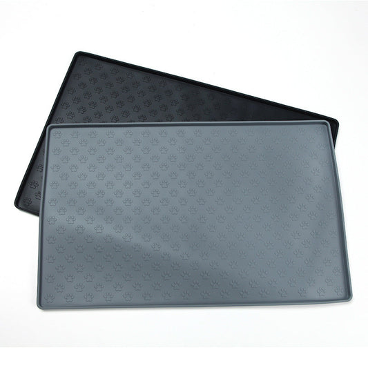 KFX-9881533 Waterproof Silicone Pet Mat for Dogs and Cats - Easy to Clean, Square Design in Various Sizes and Colors