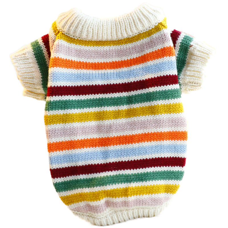 KFX-9883453 Cute and Cozy Wool Sweater for Dogs - Spring and Autumn Style