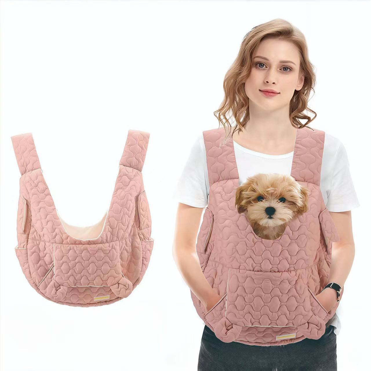 KFX-9887677 Large Capacity Breathable PET Chest Bag - Soft Polyester Material, Dark Khaki, 50-60L