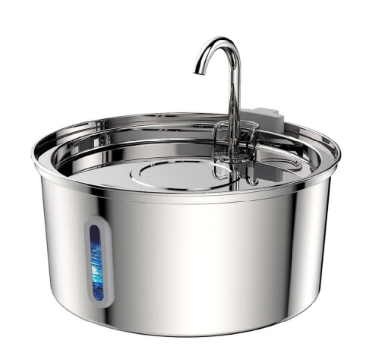 KFX-9888701 Stainless Steel Large Capacity Pet Water Dispenser for Dogs and Cats