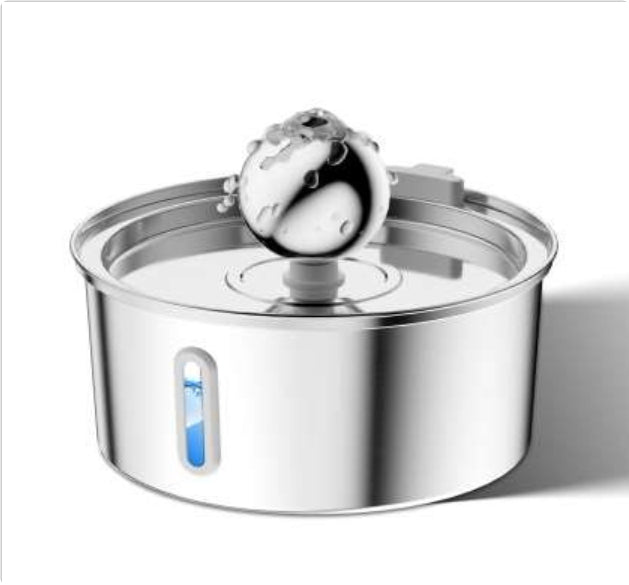 KFX-9888701 Stainless Steel Large Capacity Pet Water Dispenser for Dogs and Cats