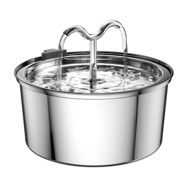 KFX-9888701 Stainless Steel Large Capacity Pet Water Dispenser for Dogs and Cats