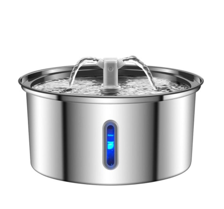 KFX-9888701 Stainless Steel Large Capacity Pet Water Dispenser for Dogs and Cats