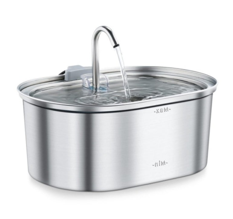 KFX-9888701 Stainless Steel Large Capacity Pet Water Dispenser for Dogs and Cats