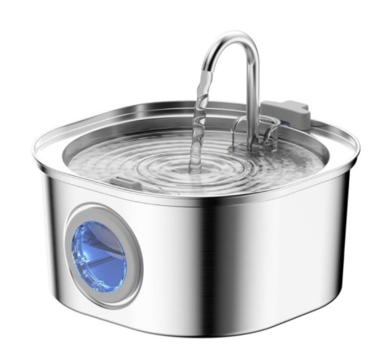KFX-9888701 Stainless Steel Large Capacity Pet Water Dispenser for Dogs and Cats