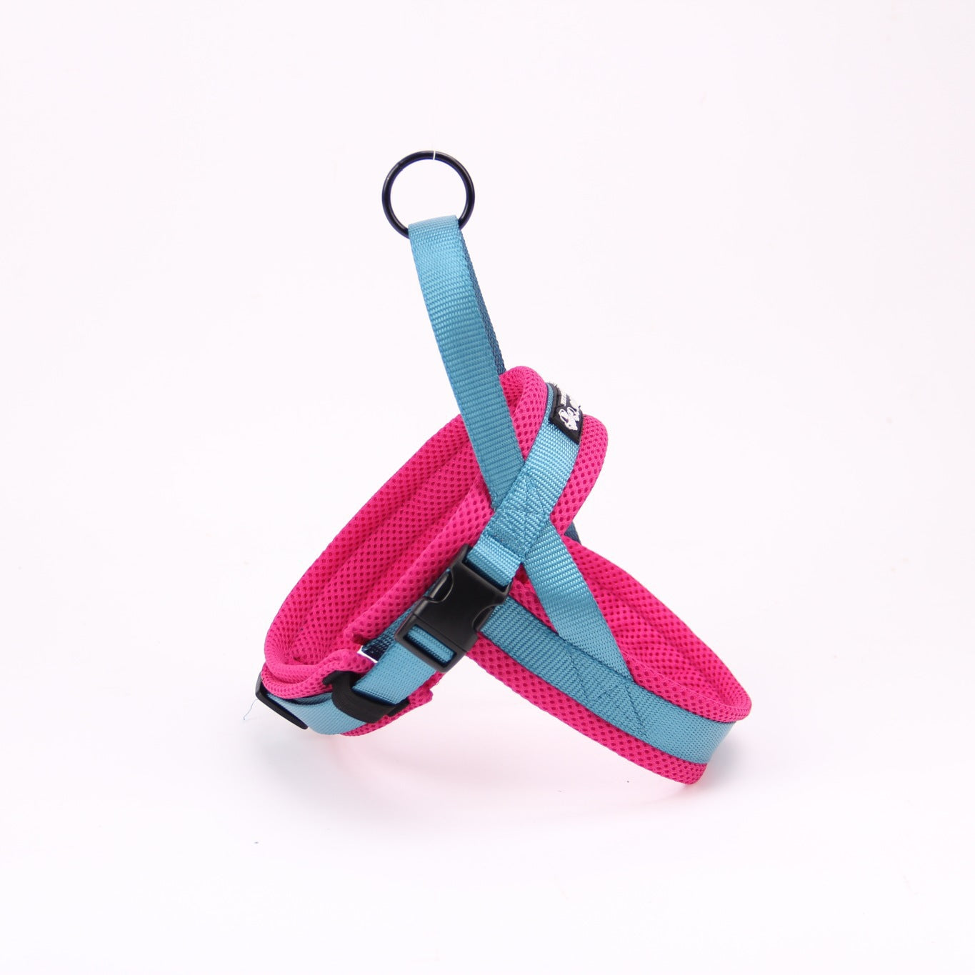KFX-9893181 Durable Nylon Chest and Back Harness for Dogs with Leash - Adjustable Sizes Available