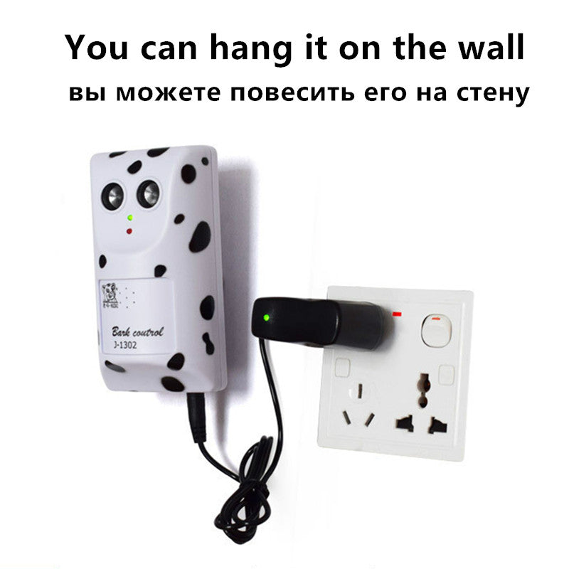 KFX-9894461 Ultrasonic Anti-Barking Device with Adjustable 360-Degree Wall Holder