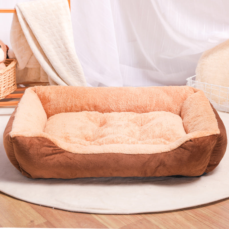 KFX-9895229 Plush Universal Cat Litter Mat for All Seasons - Sizes S to XL