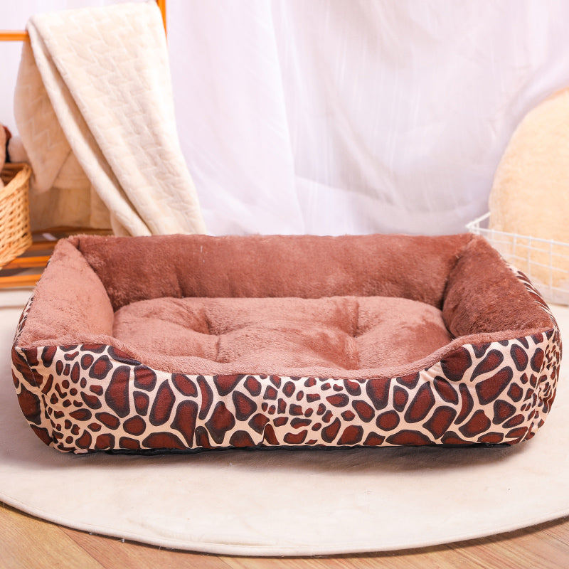 KFX-9895229 Plush Universal Cat Litter Mat for All Seasons - Sizes S to XL