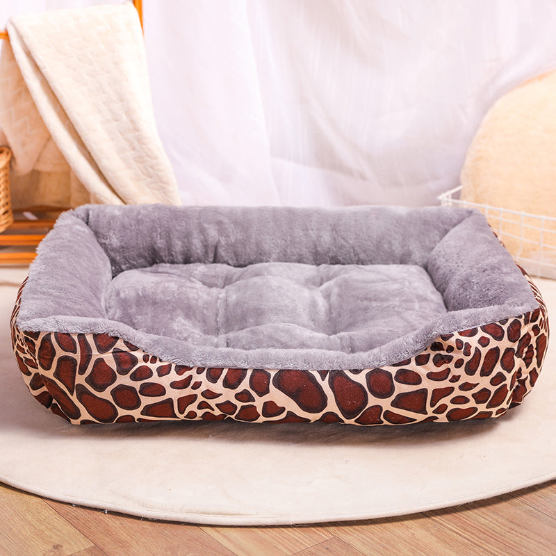 KFX-9895229 Plush Universal Cat Litter Mat for All Seasons - Sizes S to XL