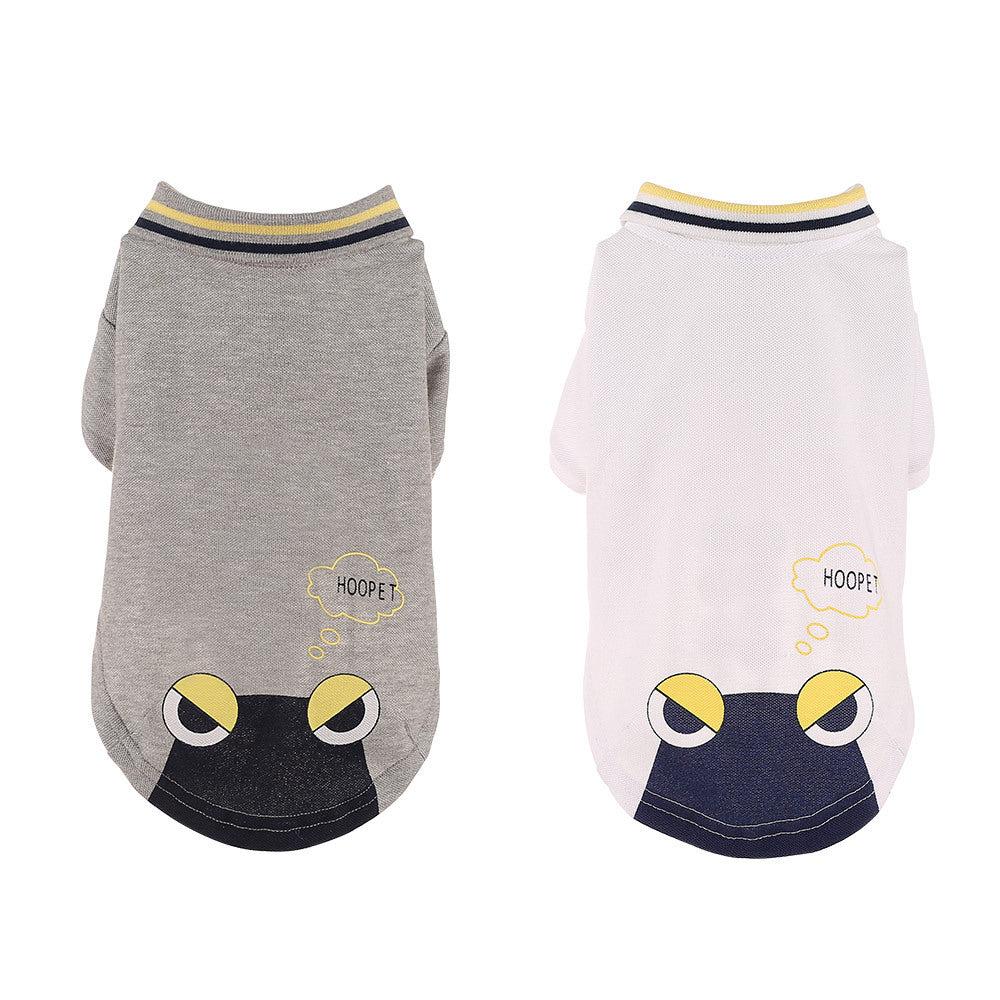 KFX-9897533 Teddy Pet Summer T-Shirt for Pets - Lightweight Nylon Fabric, Various Sizes Available