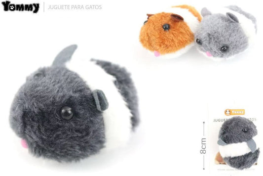 KFX-9898557 Electric Interactive Hamster Toy for Cats