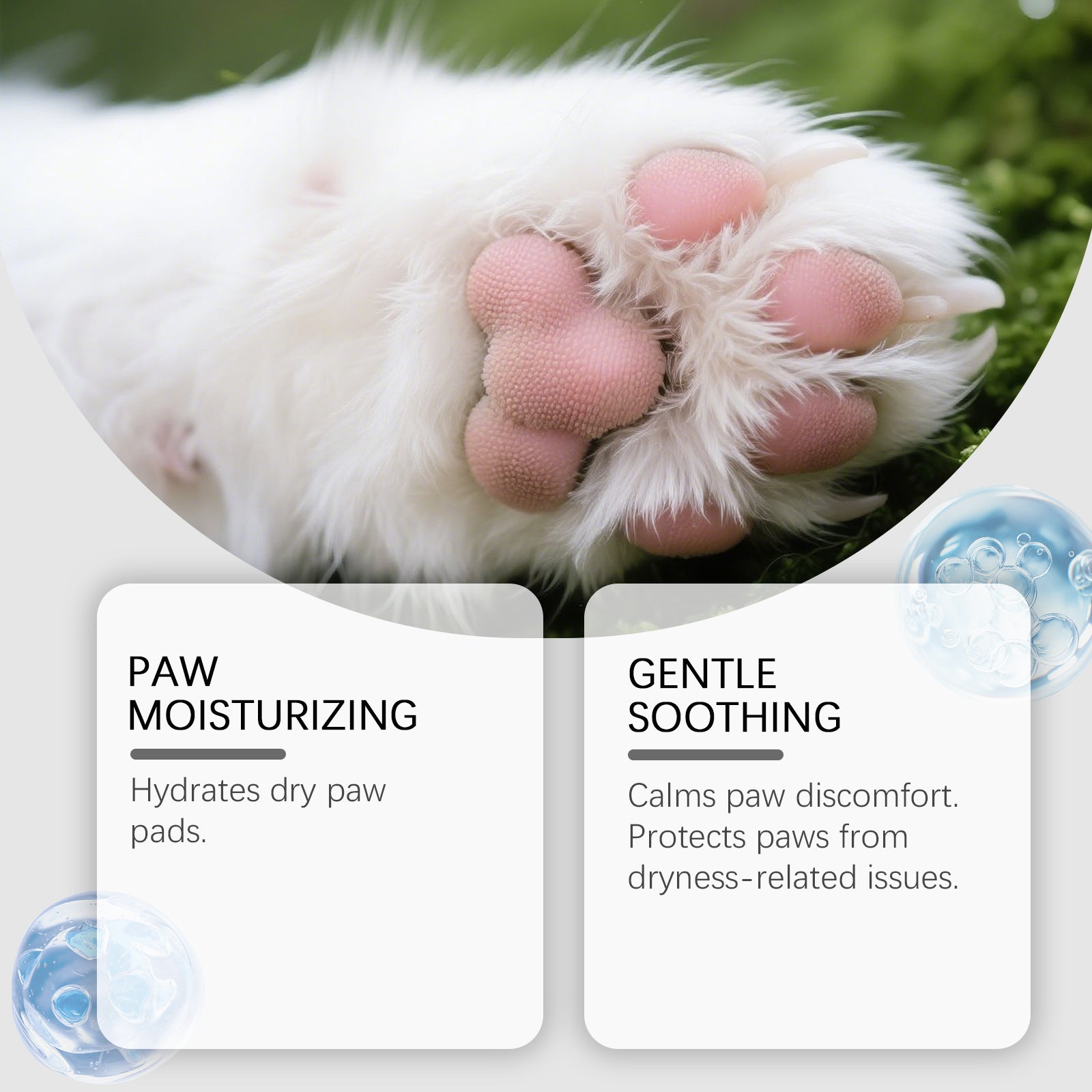 KFX-9898813 Pet Moisturizing Paw Balm Stick for Dry, Cracked Paws with Natural Ingredients