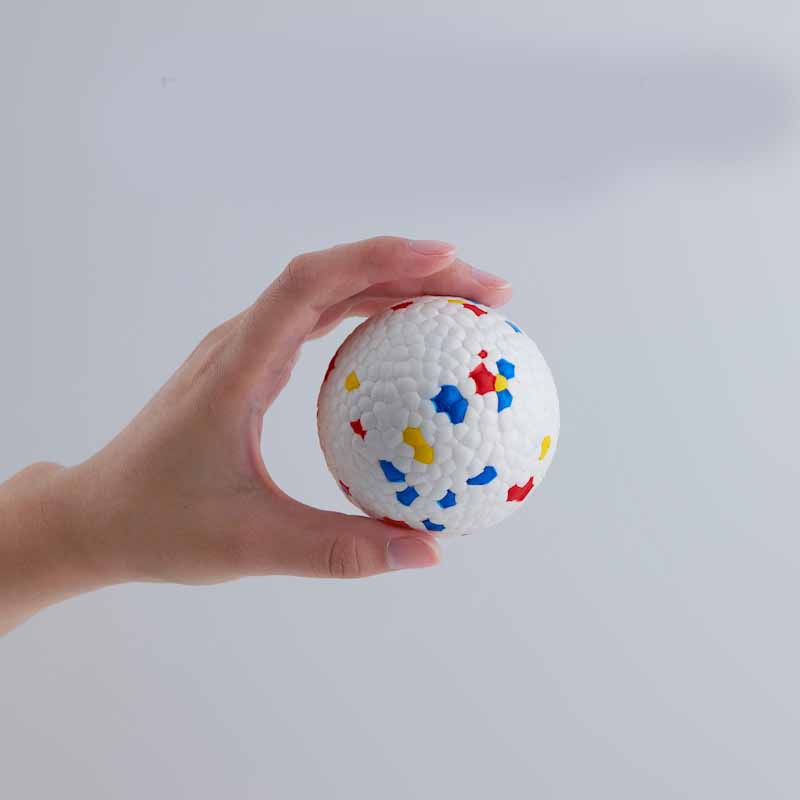 KFX-9899581 Durable ETPU Chewing Dog Toy Ball for Strong Chewers, 7CM Diameter