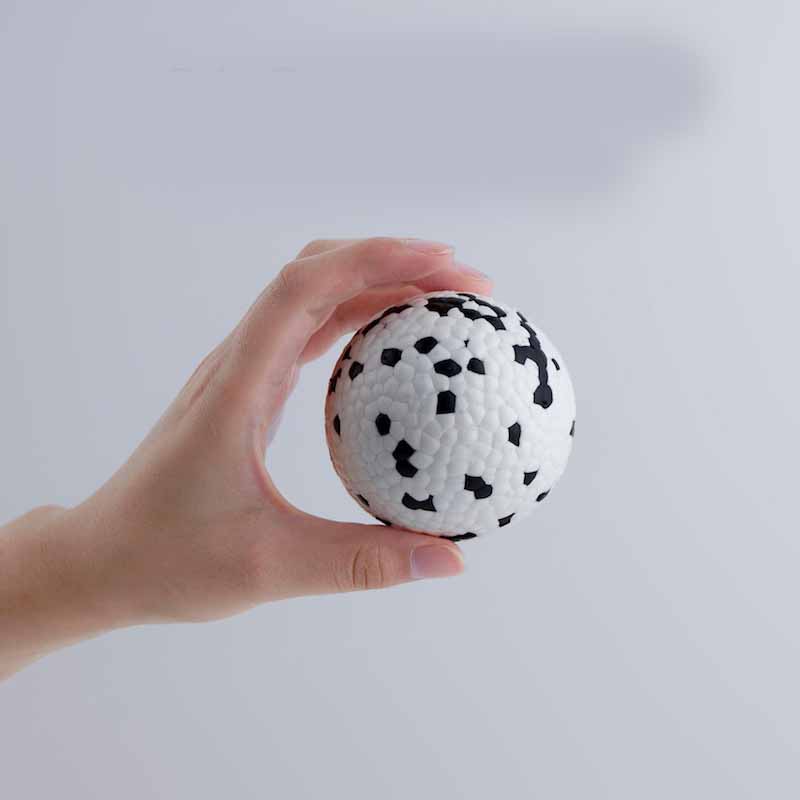 KFX-9899581 Durable ETPU Chewing Dog Toy Ball for Strong Chewers, 7CM Diameter