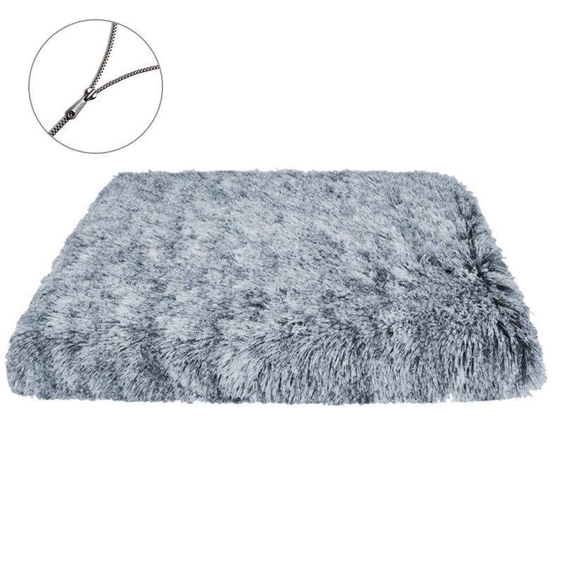 KFX-9900989 Plush Square Cat Mat - Waterproof, Available in Multiple Gradients and Sizes