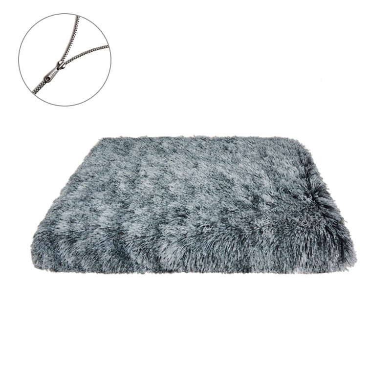 KFX-9900989 Plush Square Cat Mat - Waterproof, Available in Multiple Gradients and Sizes