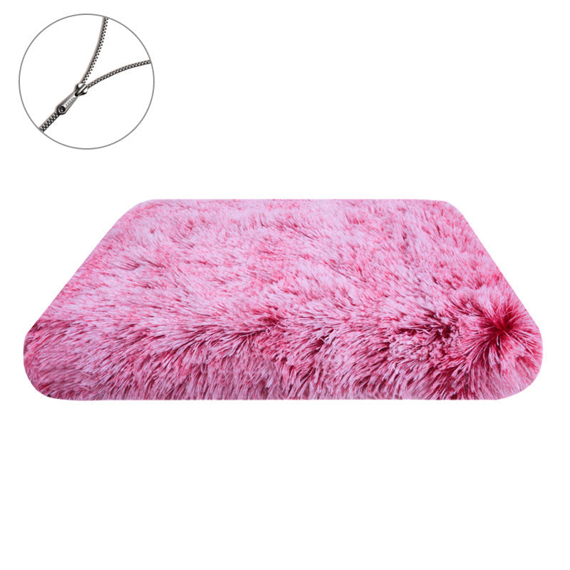 KFX-9900989 Plush Square Cat Mat - Waterproof, Available in Multiple Gradients and Sizes
