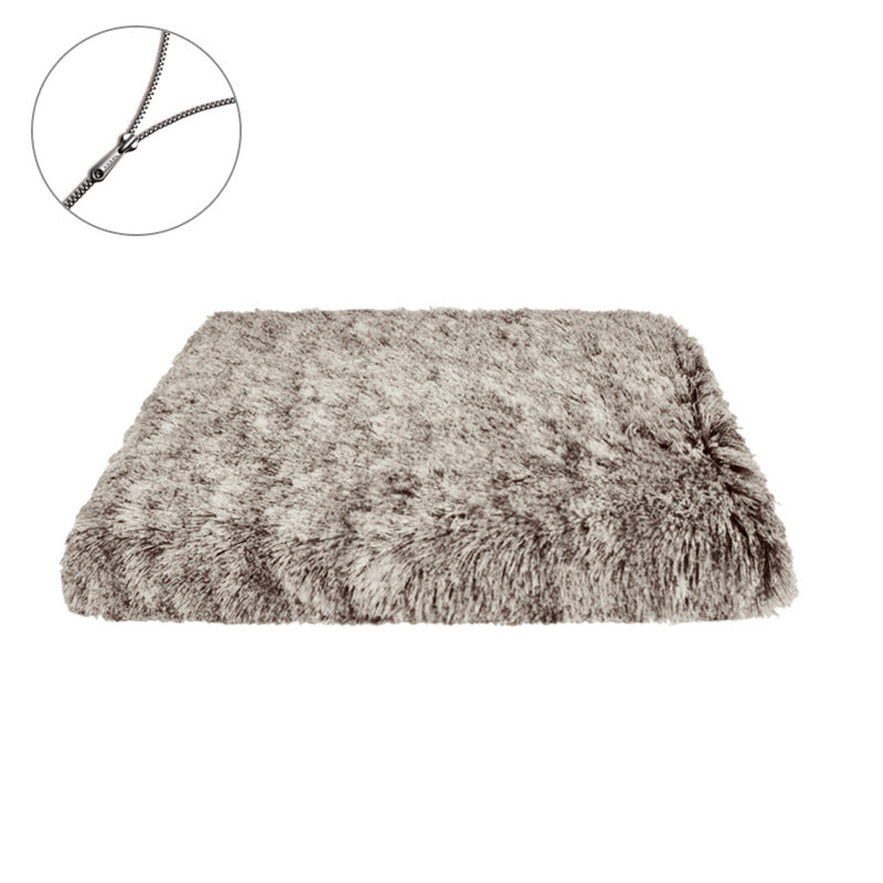 KFX-9900989 Plush Square Cat Mat - Waterproof, Available in Multiple Gradients and Sizes