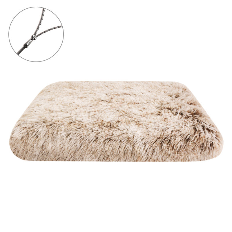 KFX-9900989 Plush Square Cat Mat - Waterproof, Available in Multiple Gradients and Sizes