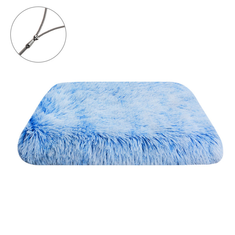 KFX-9900989 Plush Square Cat Mat - Waterproof, Available in Multiple Gradients and Sizes