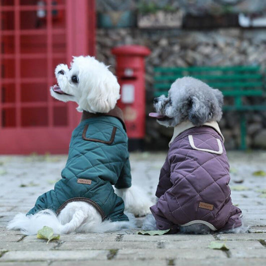 KFX-9901373 Diamond Lattice Cotton Padded Jacket in Green, Blue, Purple – Available Sizes S to XXL