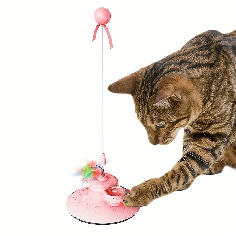KFX-9904189 Cat Stick Toy with Interactive Ball for Endless Playtime