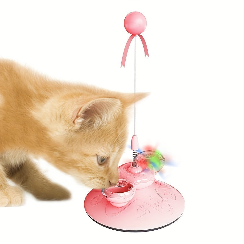 KFX-9904189 Cat Stick Toy with Interactive Ball for Endless Playtime