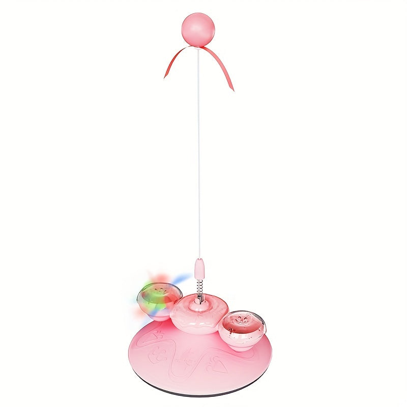 KFX-9904189 Cat Stick Toy with Interactive Ball for Endless Playtime