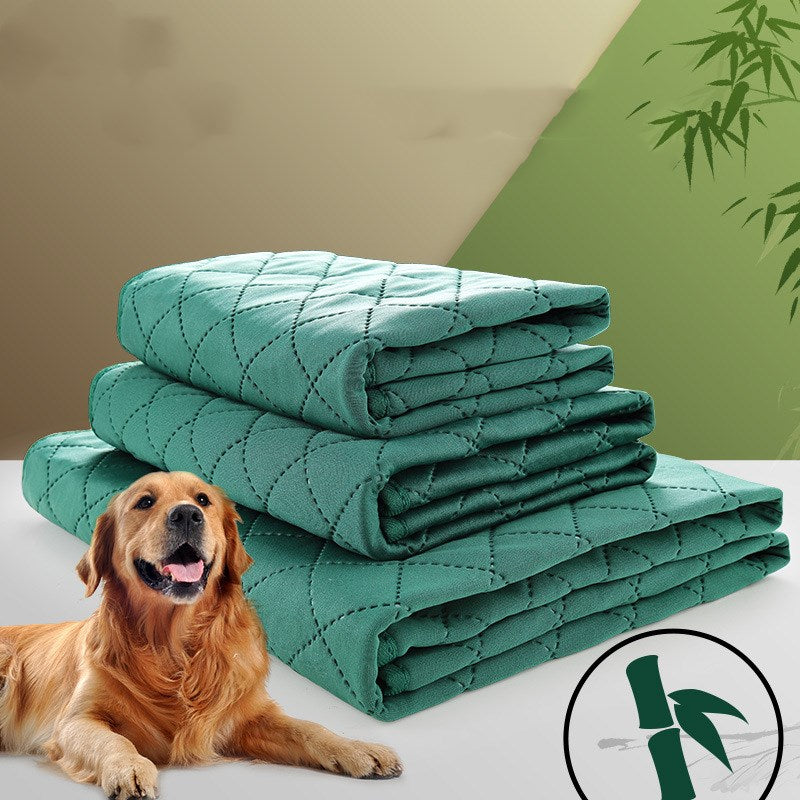 KFX-9914301 Natural Bamboo Fiber Pet Deodorant & Moisture-Proof Training Pad for Dogs