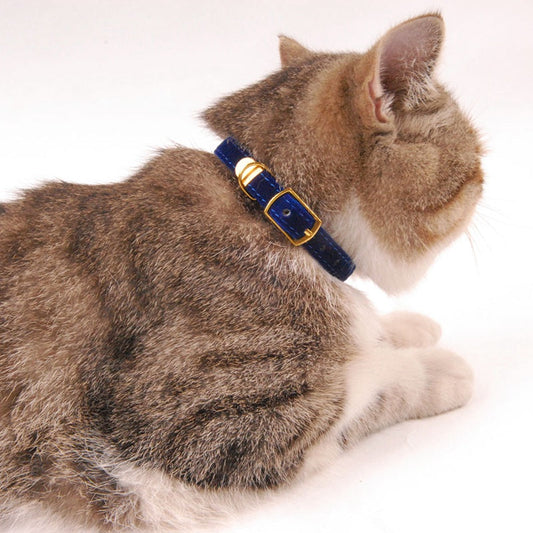 KFX-9914429 Flocking Cat Collar - Soft and Comfortable Design for Your Feline Companion
