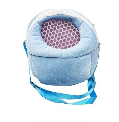 KFX-9914685 Small Pet Take-Away Backpack - Comfortable & Breathable Bag for Hamsters, Chinchillas, Guinea Pigs - 3 Sizes Available