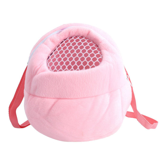 KFX-9914685 Small Pet Take-Away Backpack - Comfortable & Breathable Bag for Hamsters, Chinchillas, Guinea Pigs - 3 Sizes Available