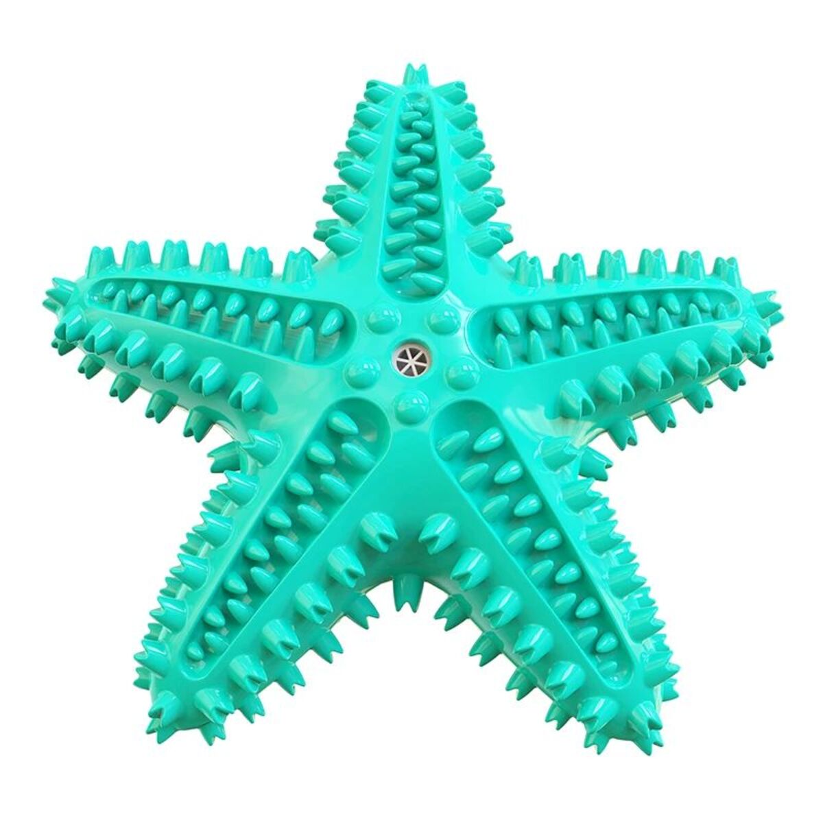 KFX-9921469 Edible TPR Starfish Dog Toy for Large Dogs | Interactive Chew & Dental Care Accessory