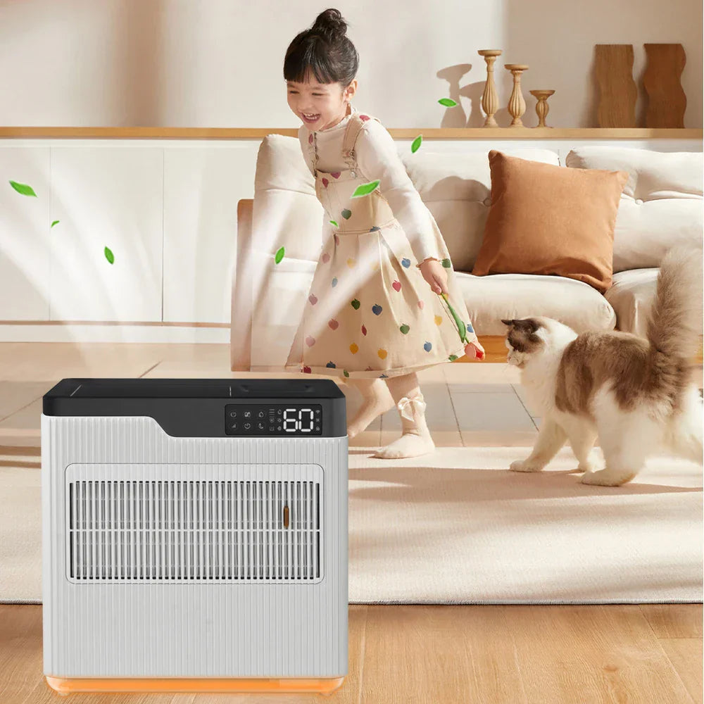 KFX-992147 Smart Humidifier and Air Purifier for Large Spaces and Pet Grooming with Electrostatic Filtration