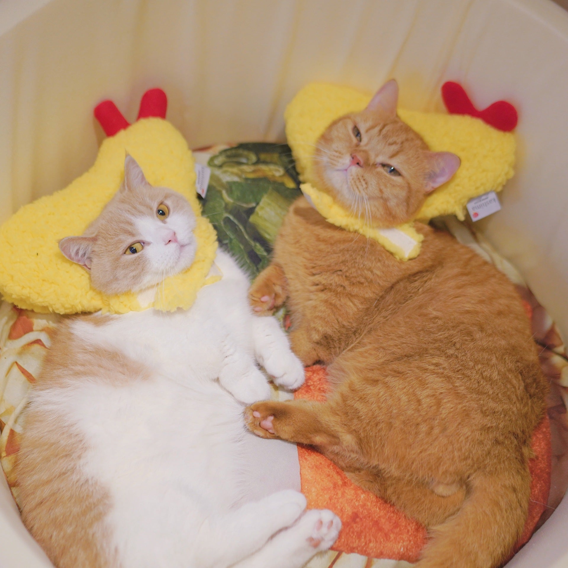 KFX-9922749 Tempura-Inspired Yellow Wool Hat for Cozy All-Season Style