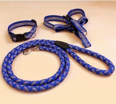 KFX-9923773 Durable Pet Dog Leash with Adjustable Collar and Secure Fit for Small to Large Breeds